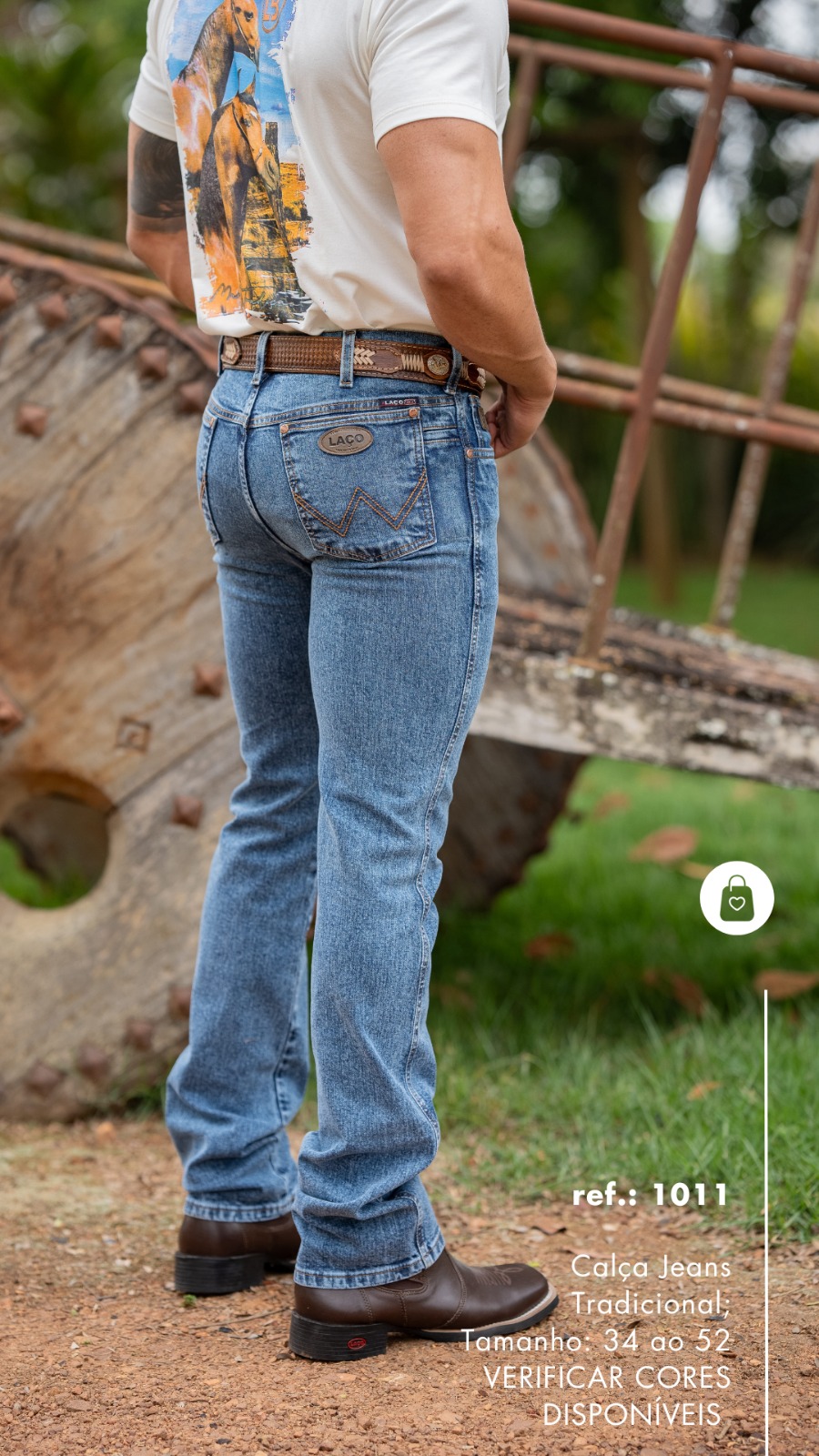 Calça Carpinteira Masculina