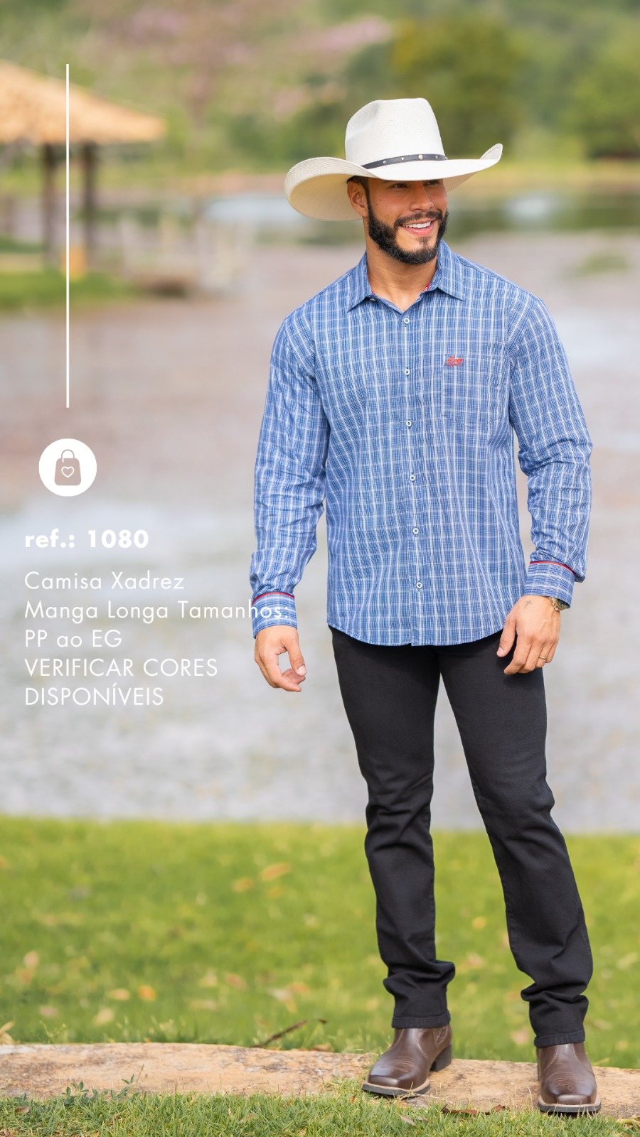 Combo Estilo Agro Prime: Do Chapéu à Bota (Look Completo)